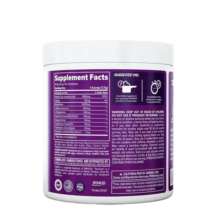 Finaflex Pre Entreno Stimul8 New 333 G Apple  2