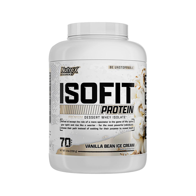 Isofit 5 lbs - Nutrex Vainilla Bean Ice Cream 1
