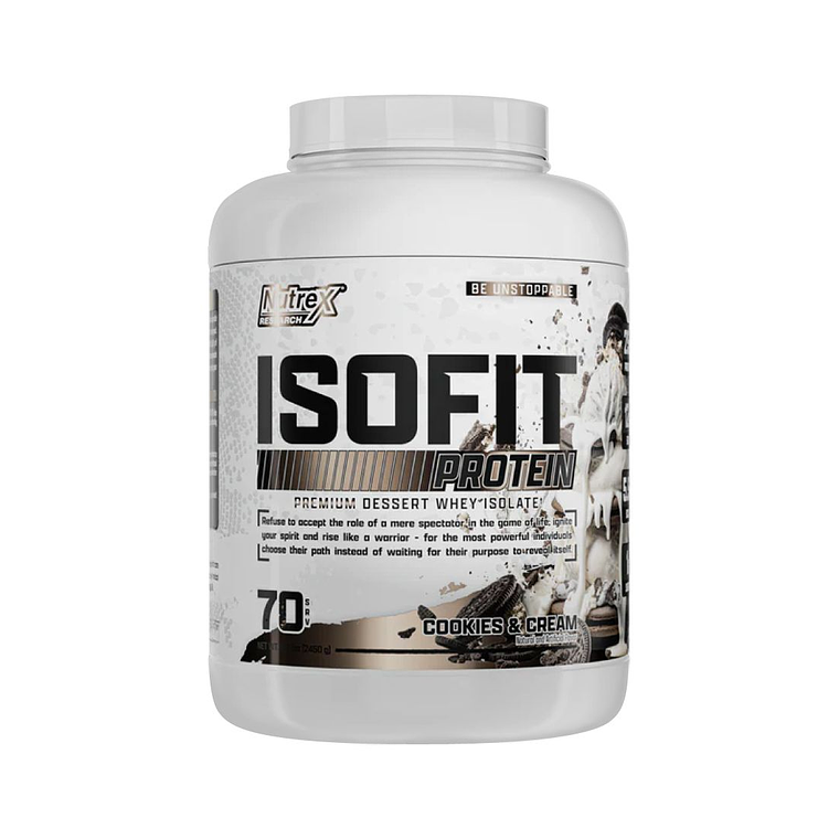 Isofit 5 lbs - Nutrex Cookies and Cream 1