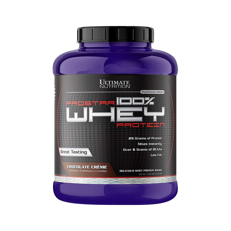 ProStar 100% Whey Protein 5 lbs - Ultimate Nutrition Chocolate 1