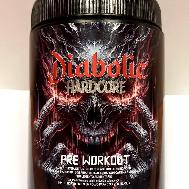 DIABOLIC HARDCORE PRE WORKOUT 30 serv 1