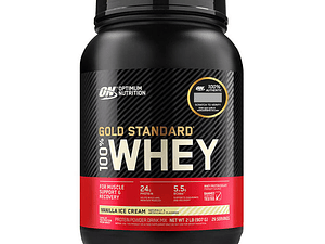 GOLD STANDARD 100% WHEY PROTEIN 2 LB VAINILLA ICE CREAM