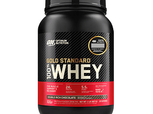GOLD STANDARD 100% WHEY PROTEIN 2 LB DOUBLE RICH CHOCOLATE