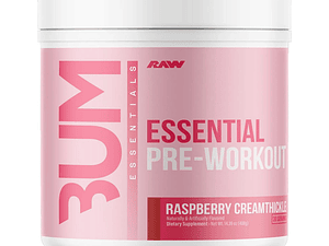 CBUM ESSENTIAL PRE-WORKOUT RASPBERRY CREAMTHICKLE 3O SERV