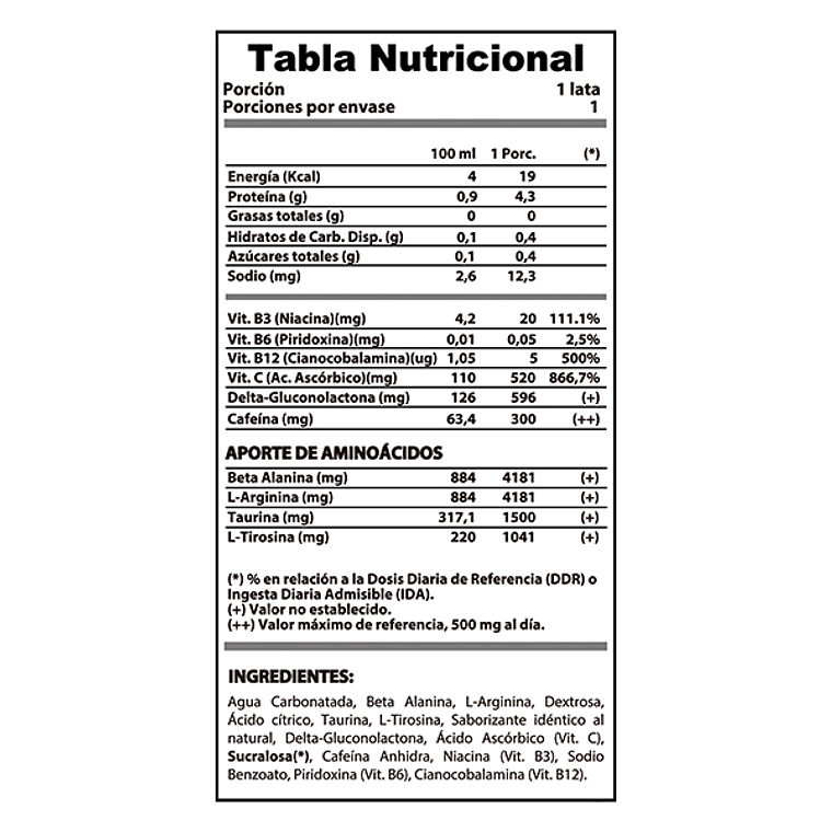 KREATOR PRE-ENTRENO BLUE 2