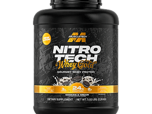 Muscletech Proteina Nitro Tech 100% Whey Gold 5 Lb Cookies And Cream