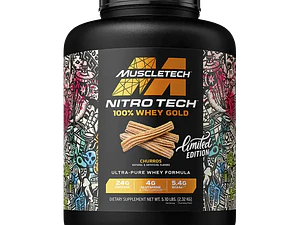 Muscletech Proteina Nitro Tech 100% Whey Gold 5 Lb Churros