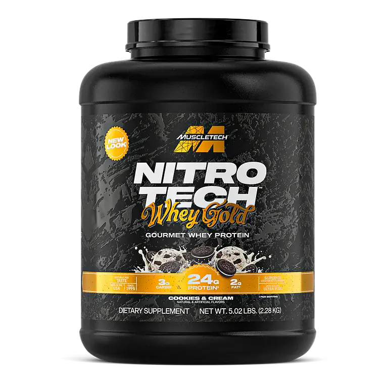 Muscletech Proteina Nitro Tech 100% Whey Gold 5 Lb Cookies And Cream  1