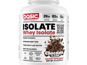 Basic Proteina Isolate 5 Lb Chocolate