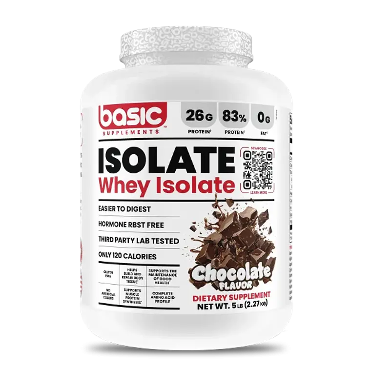 Basic Proteina Isolate 5 Lb Chocolate 1