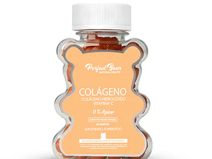 Colágeno Hidrolizado en Gomitas con Vitamina C | Sin Azúcar