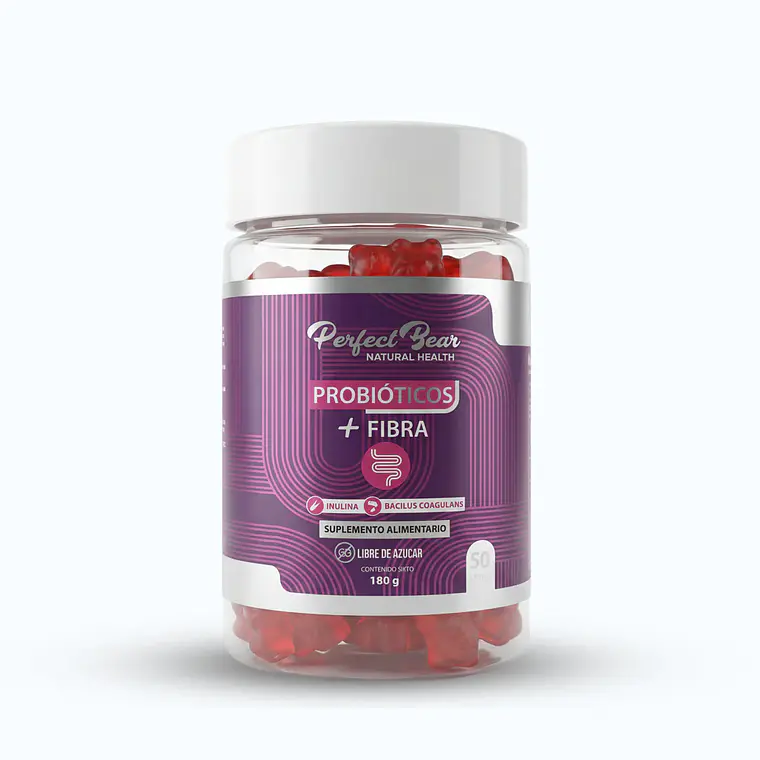 Probióticos + Fibra en Gomitas | Salud Digestiva e Intestinal 1