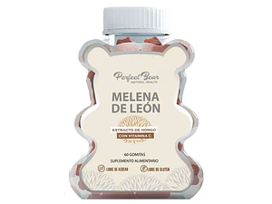 Melena León + vitamina C x 60 gomitas 