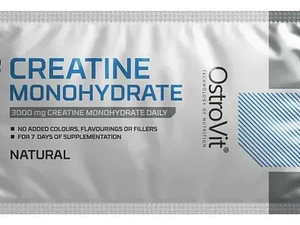 Pack 4x Creatina Monohidratada 21 g sin sabor Ostrovit