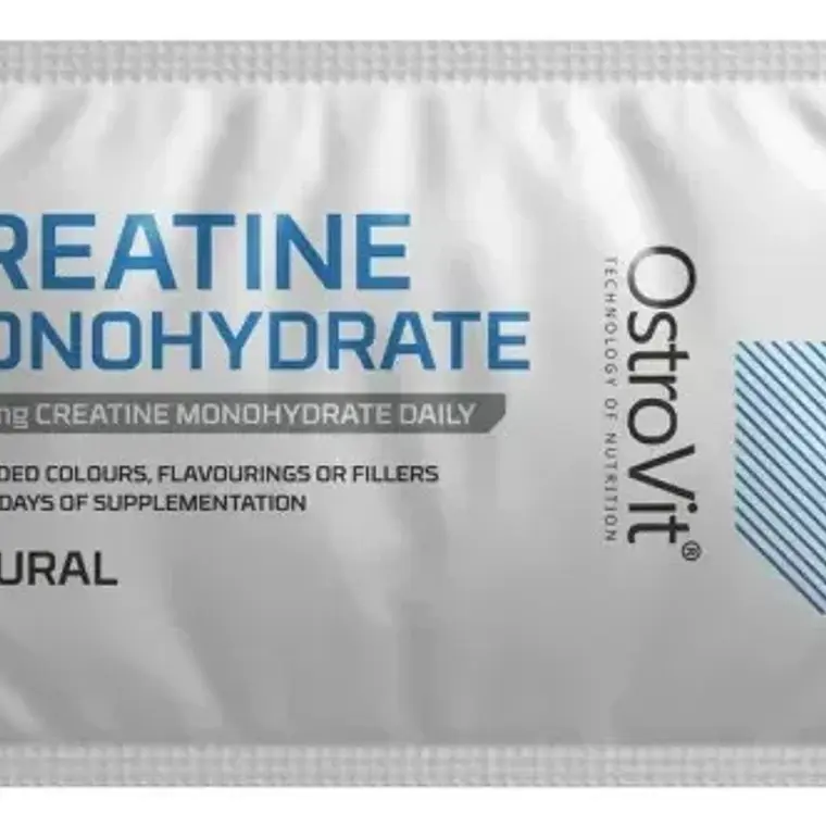 Pack 4x Creatina Monohidratada 21 g sin sabor Ostrovit 1
