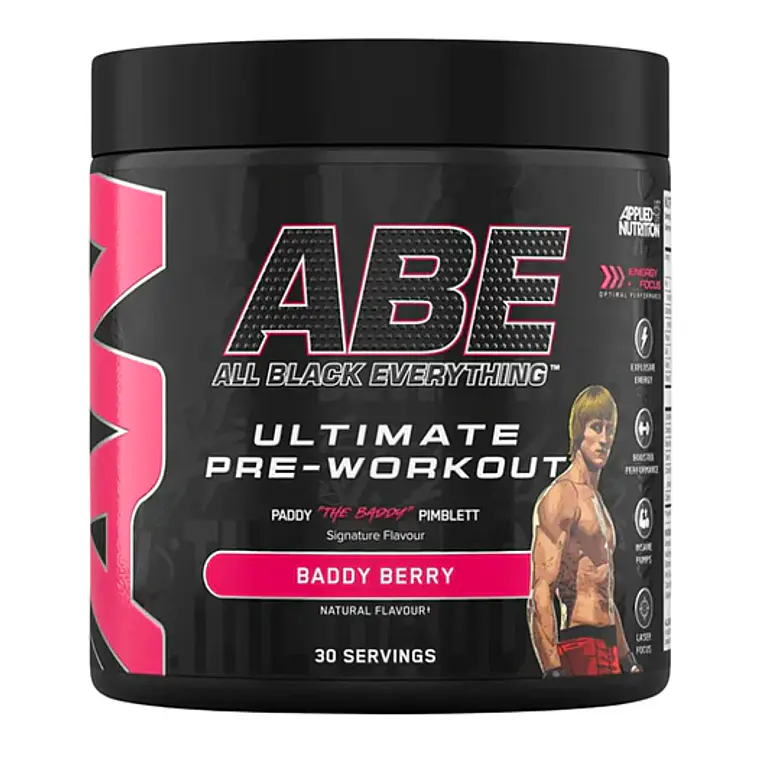 ABE PRE ENTRENO 375 GR BADDY BERRY 1