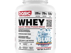 BASIC PROTEINA WHEY 5 LB BLUE MARSHMALLOW