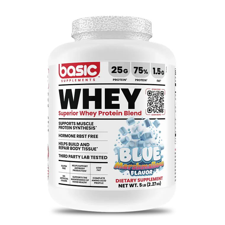 BASIC PROTEINA WHEY 5 LB BLUE MARSHMALLOW 1