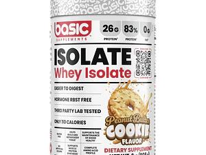 BASIC PROTEINA ISOLATE 2 LB PEANUT BUTTER