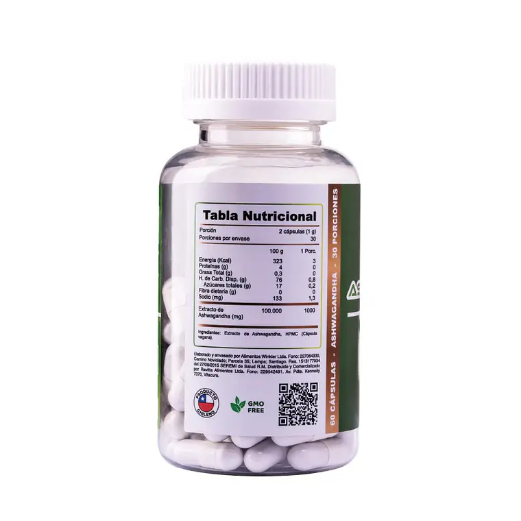 ASHWAGANDA EN 60 CAP WINKLER 2