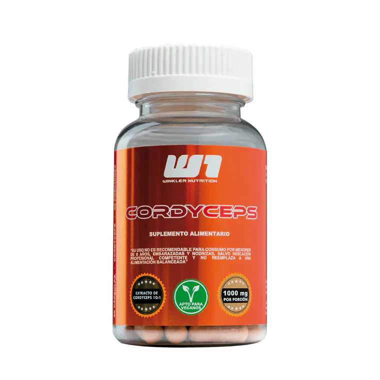 CORDYCEPS MUSHROOM 90 CAP WINKLER 1