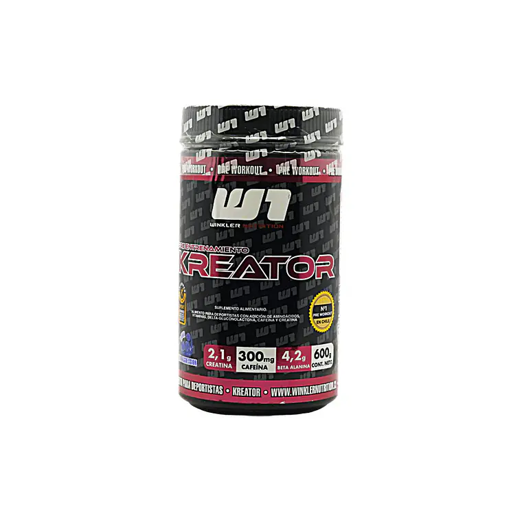 Pre Entreno Kreator 600 g – 30 servicios WINKLER 1