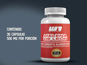 Hongo adaptógeno Melena de León 60 cápsulas WINKLER