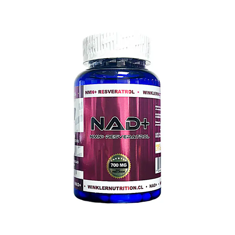 NAD+ NMN+ Resveratrol 60 cápsulas WINKLER 1