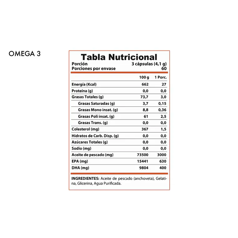 Omega 3 180 cápsulas WINKLER 2