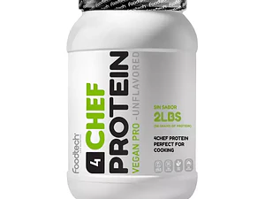 4CHEF 100% VEGAN PRO 2 LB FOODTECH SIN SABOR