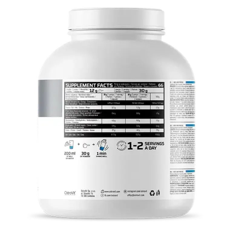 Ostrovit Proteina 100% Whey 2000 G Apple Pie 2