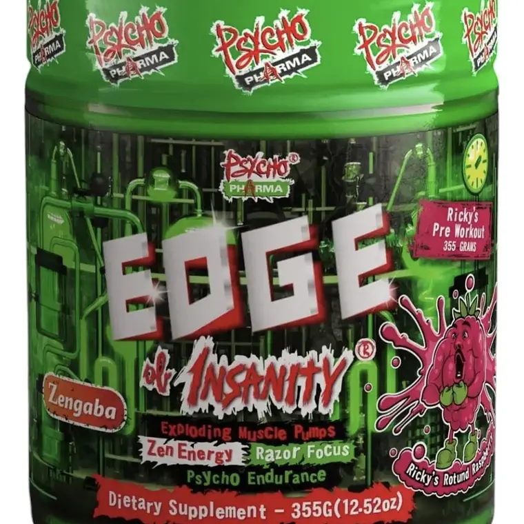 EDGE of INSANITY Exploding Muscle Pumps USA / 50 servicios Jungle Juice 1
