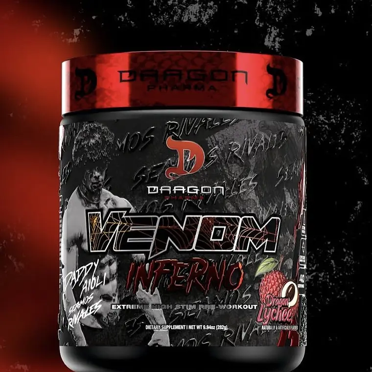 VENOM INFERNO Extreme Pre Workout Dragon Lychee USA / 40 servicios 3