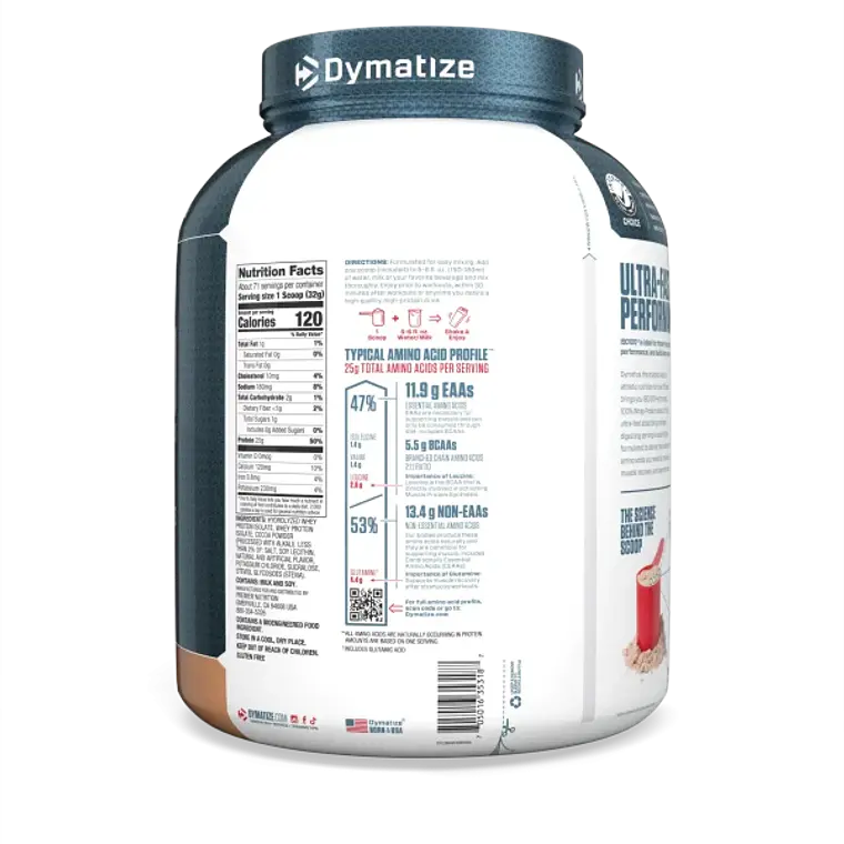 Dymatize Proteina ISO 100 5 Lb Gourmet Chocolate 2