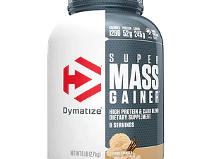 Dymatize Gainer Super Mass 6 Lb Gourmet Vanilla
