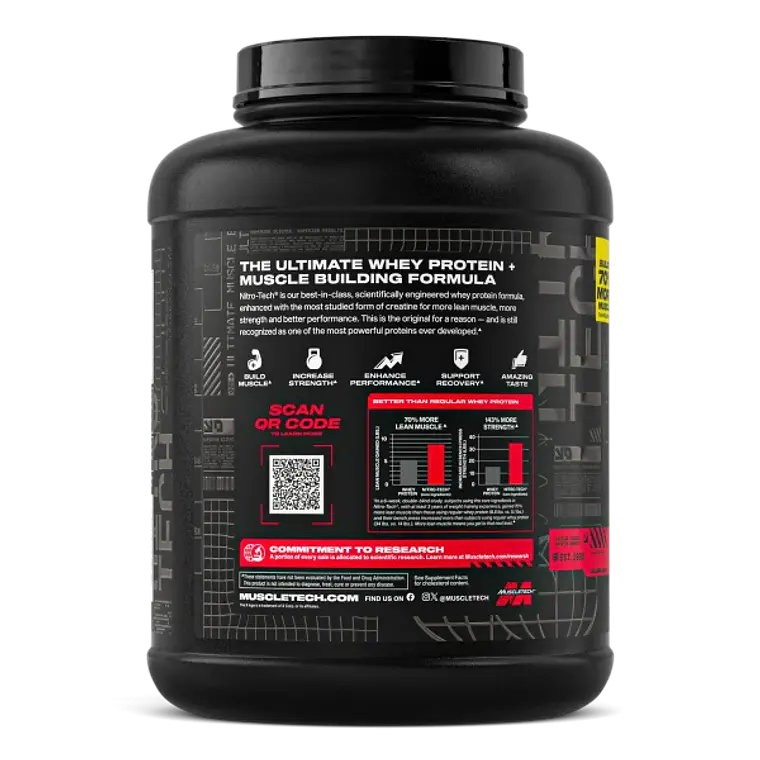 Muscletech Proteina Nitro Tech 4 Lb Cookies And Cream 3