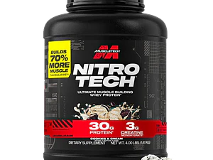 Muscletech Proteina Nitro Tech 4 Lb Cookies And Cream
