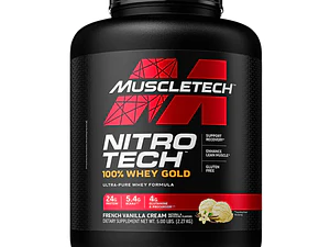 Muscletech Proteina Nitro Tech 100% Whey Gold 5 Lb Vanilla 
