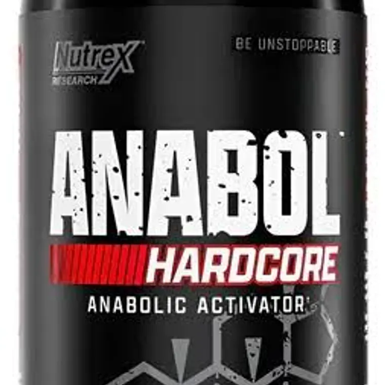 Nutrex Research, Anabol Hardcore, Suplemento activador anabólico, 160 mg, 60 cápsulas 1