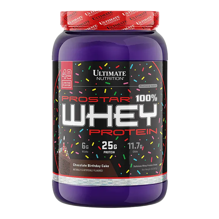 PROSTAR WHEY ULTIMATE NUTRITION 2 LB CHOCÓ BIRTHDAY 1