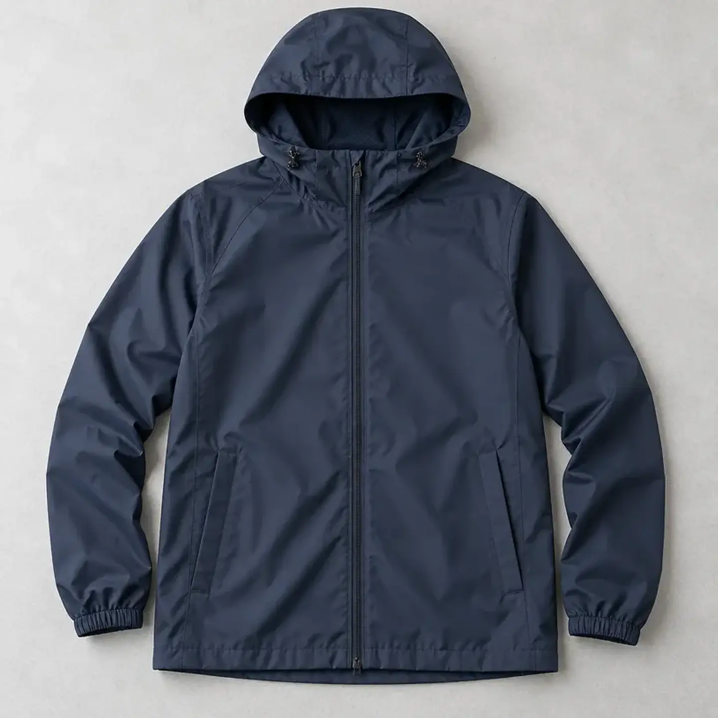 Chaqueta impermeable liviana — hombre, azul marino 1