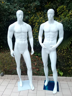Maniquí Rostro Semi-Difuso Hombre