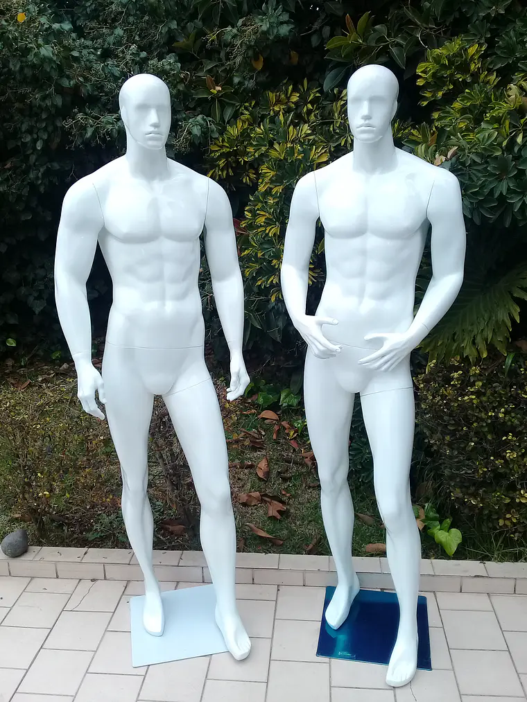 Maniquí Rostro Semi-Difuso Hombre 1