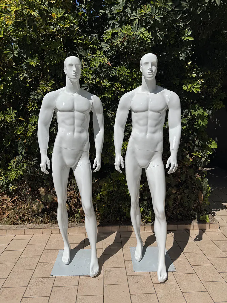 Maniquí Rostro Semi-Difuso Hombre 1