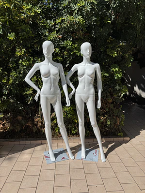 Maniquí Rostro Semi-Difuso Mujer