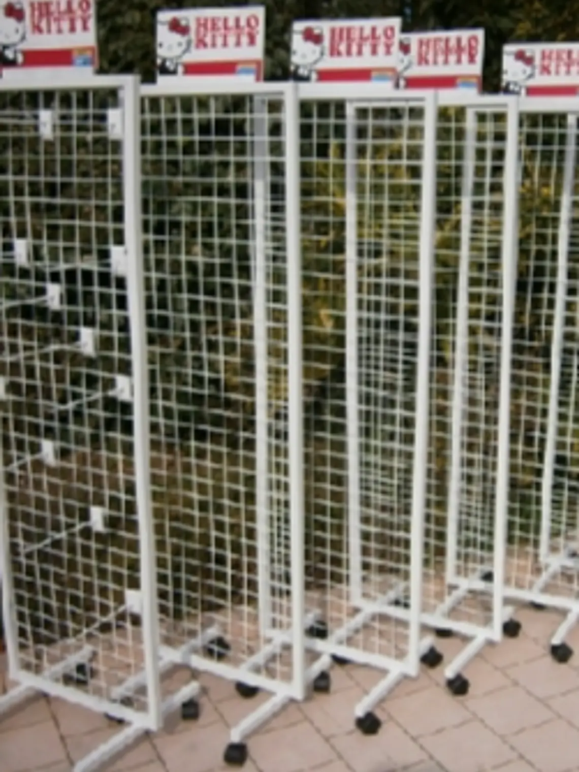 Biombos Metálicos Con Malla 1