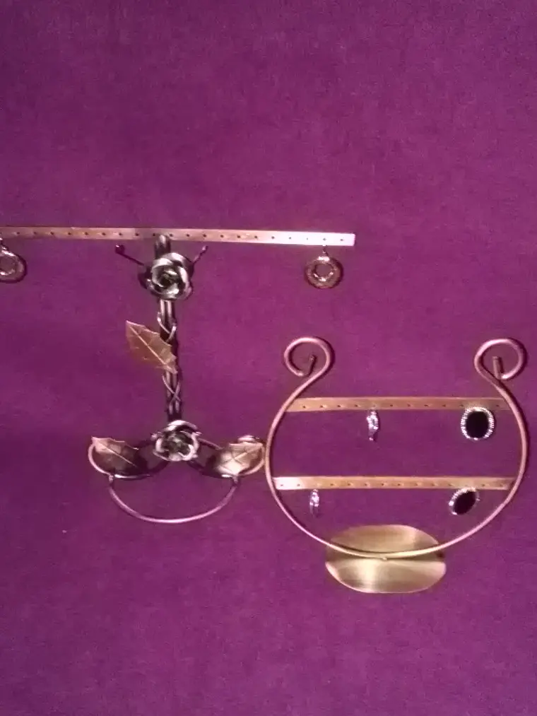 Exhibidor De Aros Metálico 1