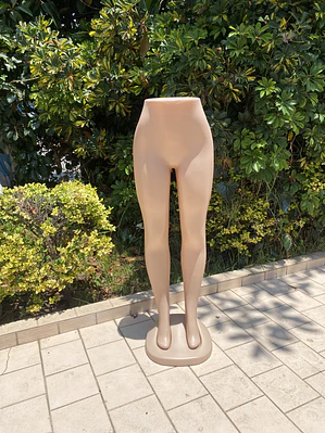 Maniquí Plástico Pierna Completa