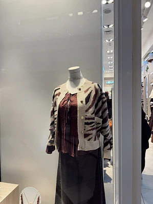 Maniquí Busto Exhibición