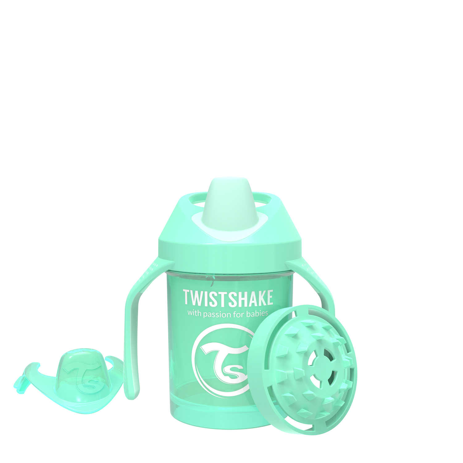 Vaso Mini Cup 4+m 230ml Verde Pastel
